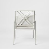 Elodie Outdoor Dining Chair White - OWFUR695