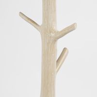 Woodend Teak Wood Coat Stand Ivory - FUR24121601