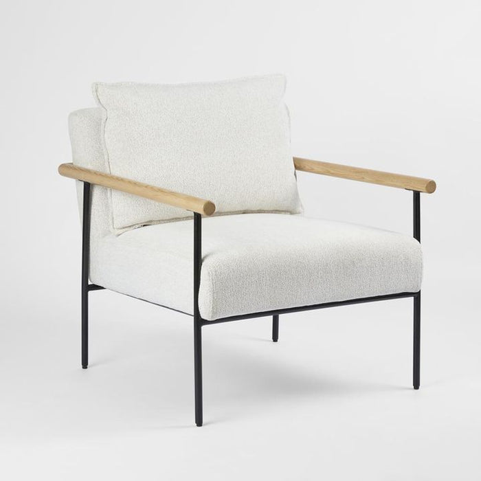 Liam Armchair Ivory & Natural - GDFUR3290