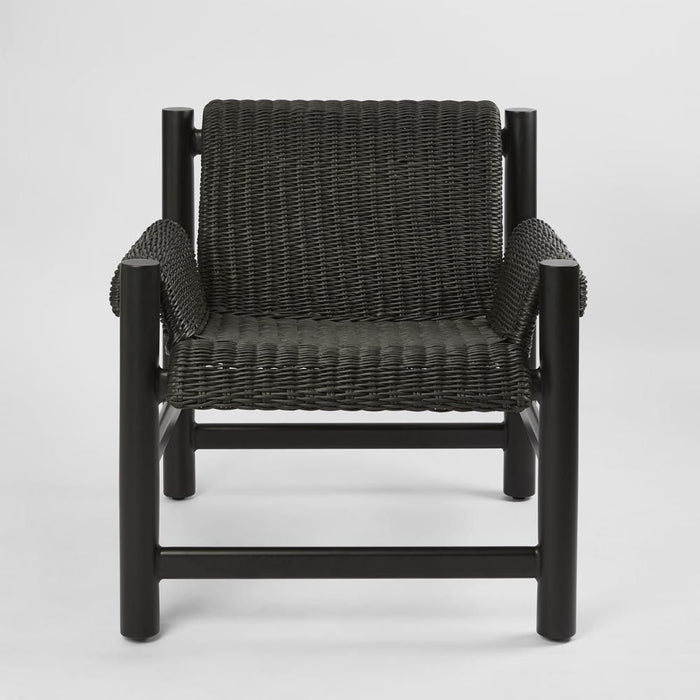 Riven Outdoor Occasional Chair Black - MRDFUR693