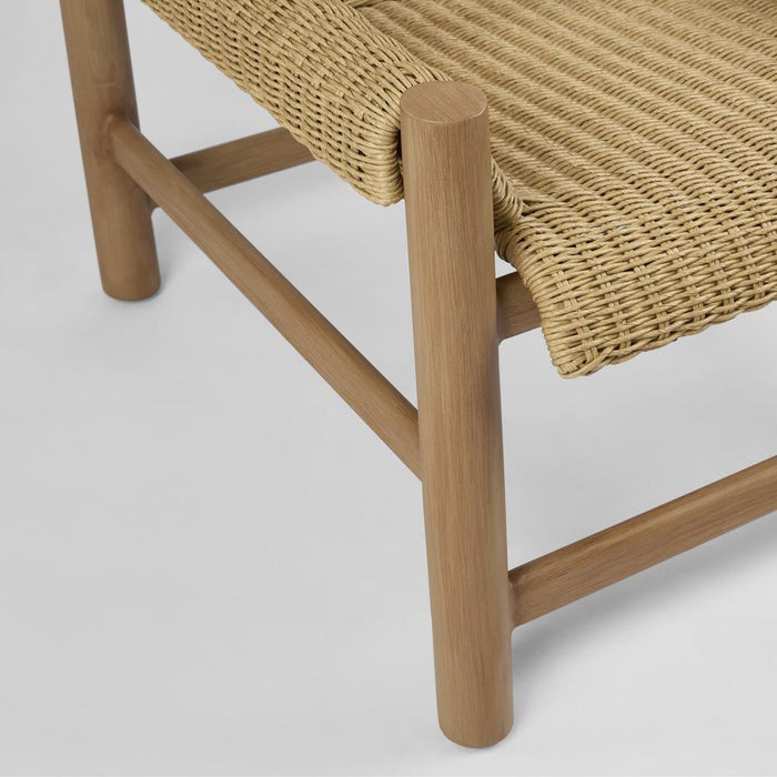 Riven Outdoor Occasional Chair Natural - MRDFUR692