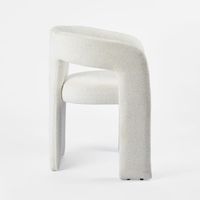 Cove Velvet Dining Chair Ivory - MRDFUR697