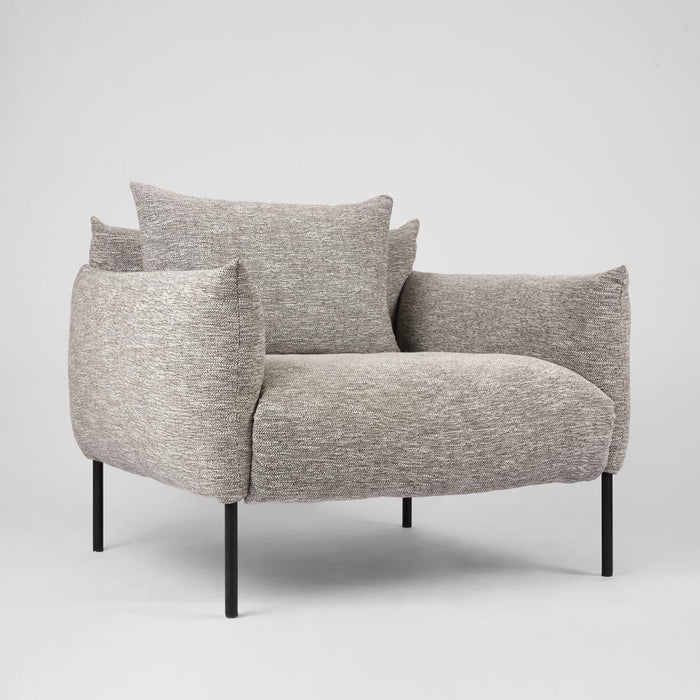 GIANO Armchair Fleck Grey - MRDFUR694