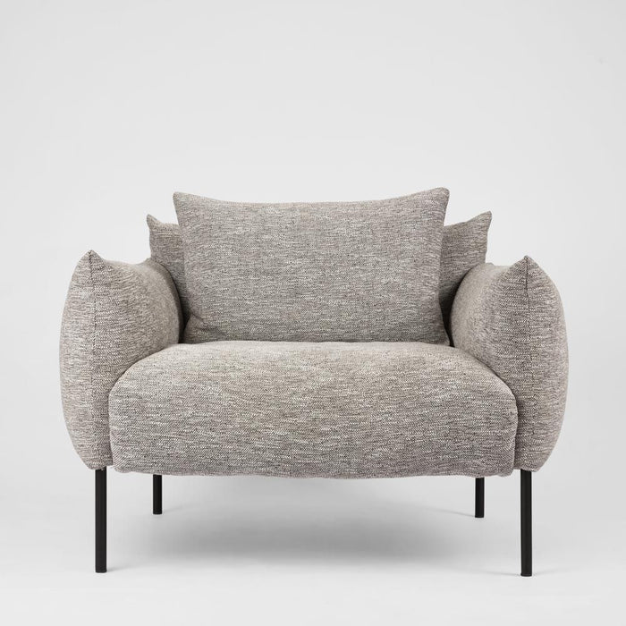 GIANO Armchair Fleck Grey - MRDFUR694