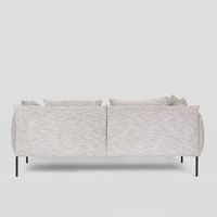 GIANO Sofa Three Seater Fleck Grey - MRDFUR695