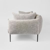 GIANO Sofa Three Seater Fleck Grey - MRDFUR695