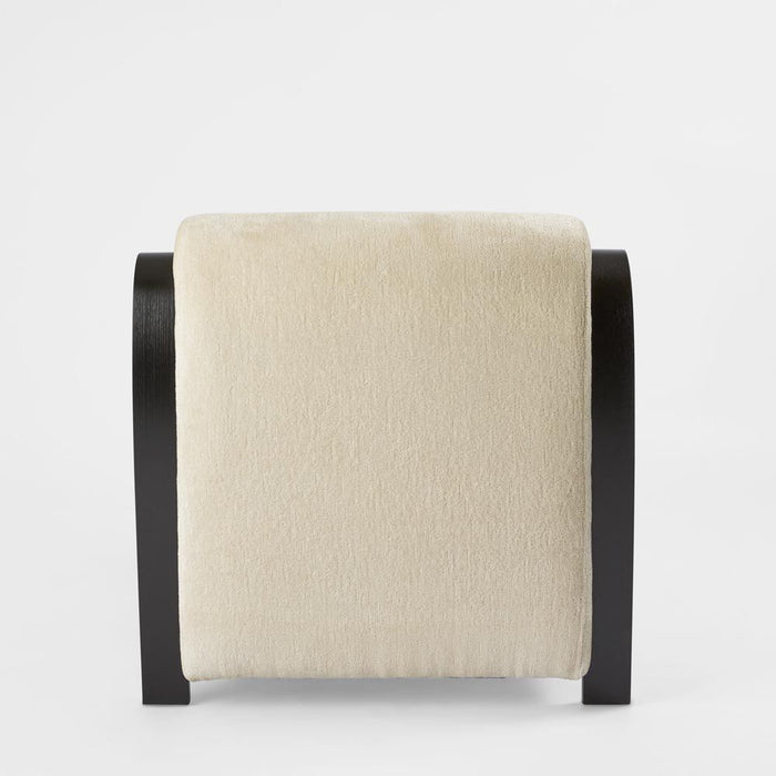 Apollo Armchair Ivory & Black - MRDFUR696