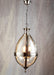 Buy Ceiling Lanterns Australia Saville 3 Light Chandelier Shiny Nickel - ELCITFR3975SH