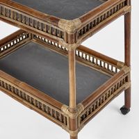 Bar Rattan Trolley Natural - FUR99