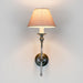 Buy Wall Sconce Australia Soho Curved 1 Light Sconce Base Antique Silver - ELPIM50002AS