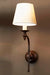 Buy Wall Sconce Australia Soho Curved 1 Light Sconce Base Bronze - ELPIM50002FLBR