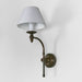 Buy Wall Sconce Australia Soho Curved 1 Light Sconce Base Bronze - ELPIM50002FLBR