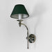 Buy Wall Sconce Australia Soho Curved 1 Light Sconce Base Shiny Nickel - ELPIM50002SN