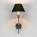 Buy Wall Sconce Australia Soho Curved 1 Light Sconce Base Shiny Nickel - ELPIM50002SN