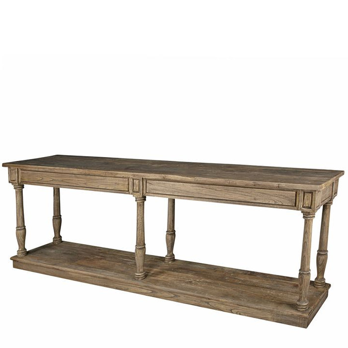 Luxe Old Elm Console Table Natural - FUR408