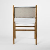 Marvin Dining Chair Leather White - MRDFUR0001