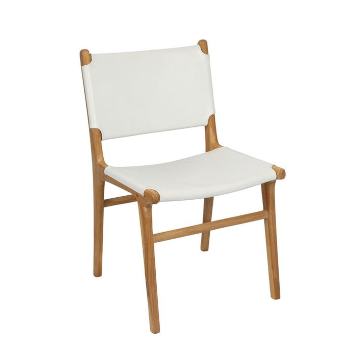Marvin Dining Chair Leather White - MRDFUR0001