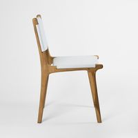 Marvin Dining Chair Leather White - MRDFUR0001