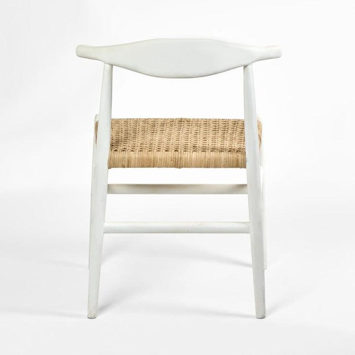 Sorren Chair White & Natural - MRDFUR0004