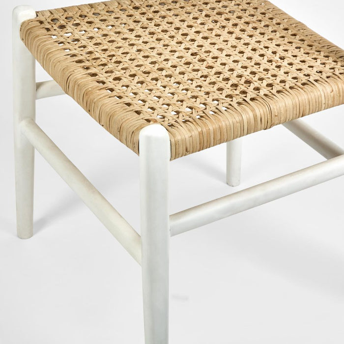Sorren Chair White & Natural - MRDFUR0004