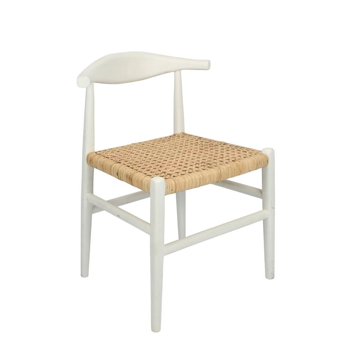 Sorren Chair White & Natural - MRDFUR0004