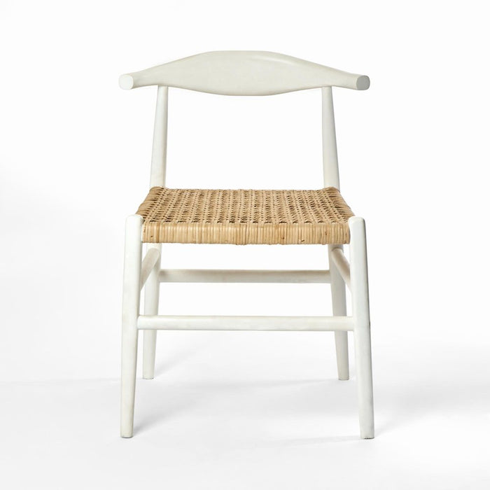 Sorren Chair White & Natural - MRDFUR0004