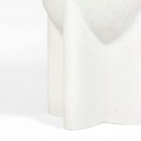 Vassili Outdoor Side Table Chalk White - MRDFUR106