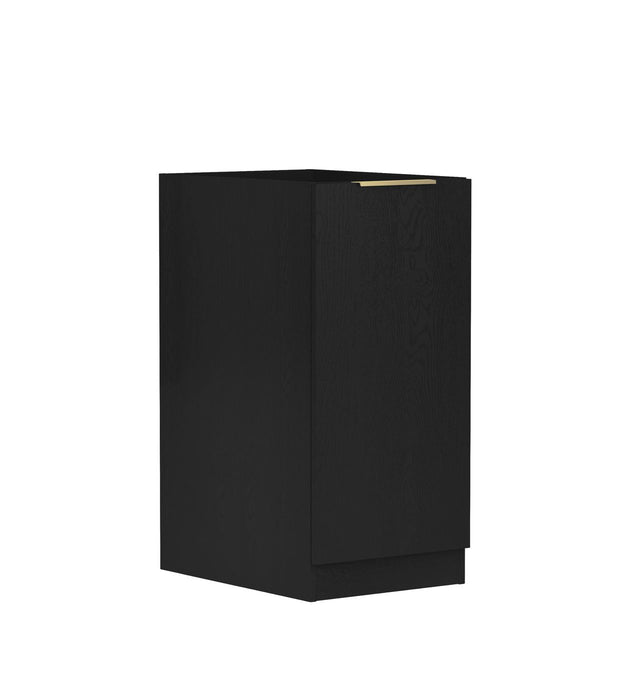 Byron/Bondi Base Cabinet Laundry Black Oak - LA-BY400B