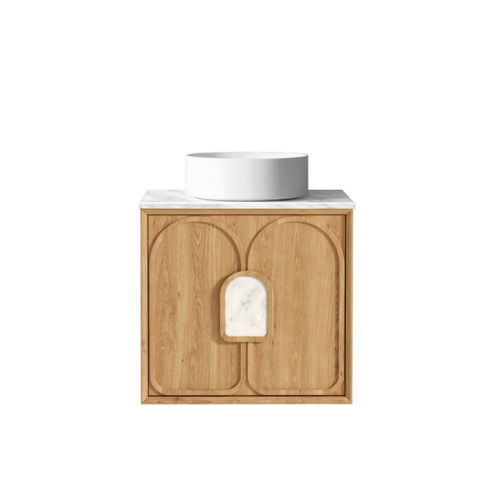Laguna Wall Hung Vanity Natural Oak - LG600N