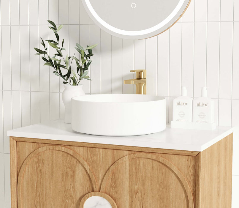 Laguna Wall Hung Vanity Natural Oak - LG600N