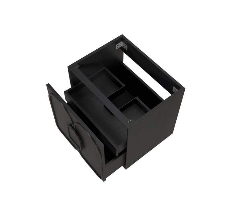 Laguna Wall Hung Vanity Black Oak - LG600B
