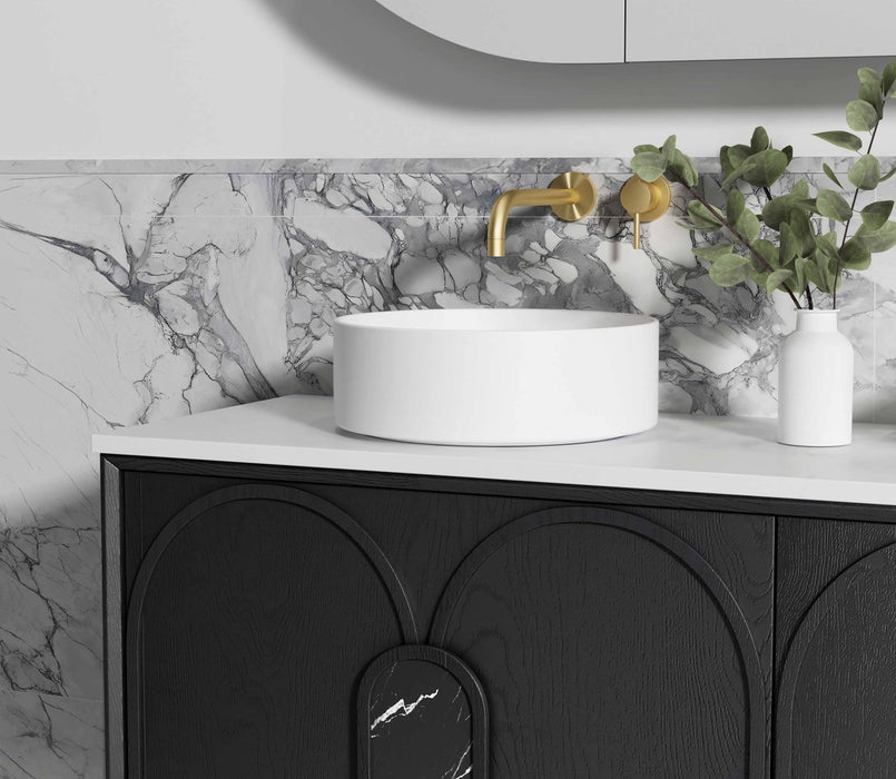 Laguna Wall Hung Vanity Black Oak - LG1500B