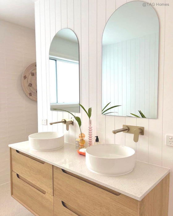 Byron Wall Hung Vanity Natural Oak - BY1500N