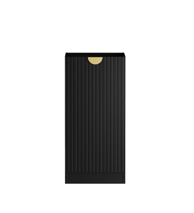 Marlo Plywood Laundry Matt Black - LA-MA400B
