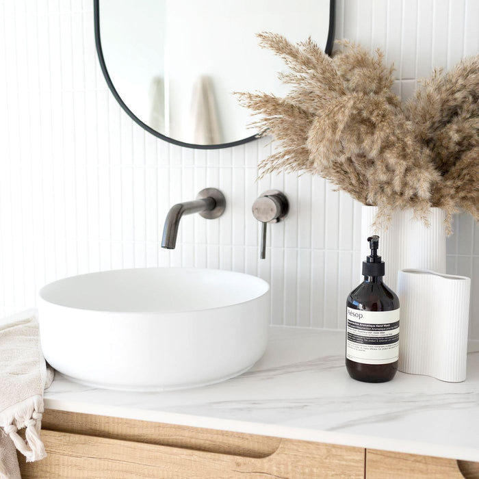 Byron Wall Hung Vanity Double Bowl Natural Oak - BY1200N-D