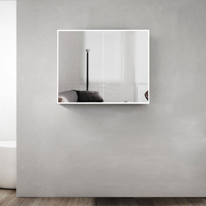 Moonlight LED Shaving Cabinet 40W 6000K Matte White - LED-PSV900
