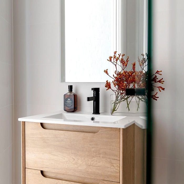 Byron Wall Hung Vanity Natural Oak - BY750N