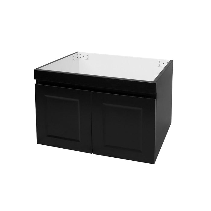 Hampton Wall Hung Vanity Satin Black - HPM600B