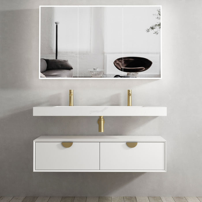 Moonlight 1200mm Wall Hung Cabinet White - ML1200W