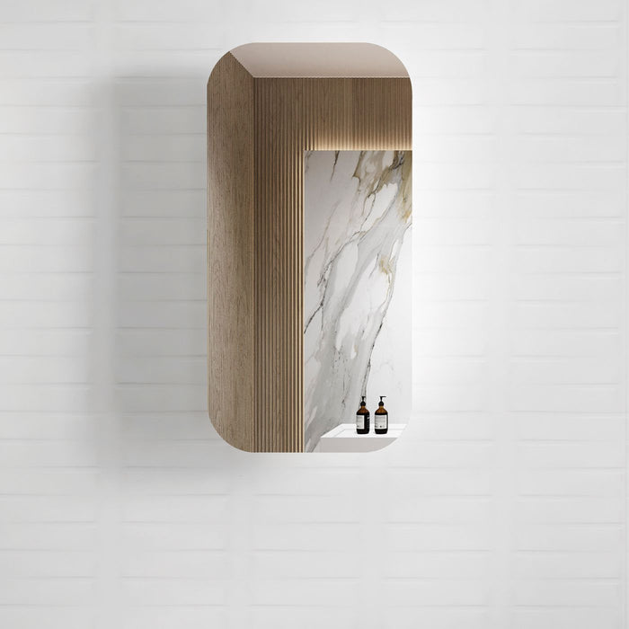 Newport Wall Cabinet 450x900 Natural Oak - SSQ9045N