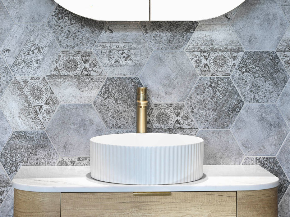 Marlo Round Above Counter Basin Matte White - OT4000MW