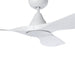 Buy DC Ceiling Fans With Light Australia Surf DC Ceiling Fan 48" Matt White LED Light Matt White - 20549701