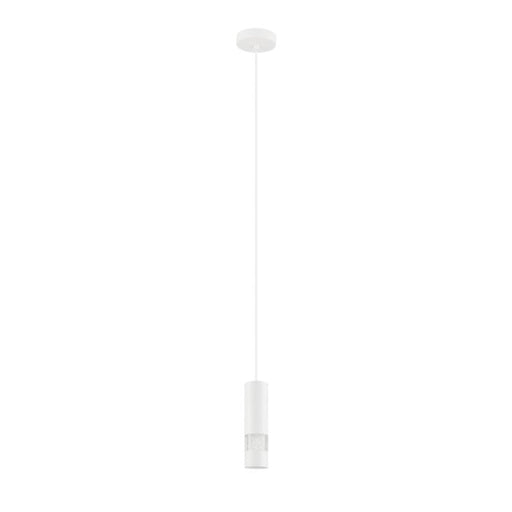 Buy Mini Pendants Australia Bernabeta Mini LED Pendant White Steel Transparent Plastic 4000K - 39701N