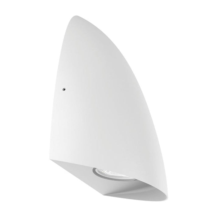 Buy Exterior Wall Lights Australia Finn Exterior Wall Light 8W White Aluminium 3CCT - 22657