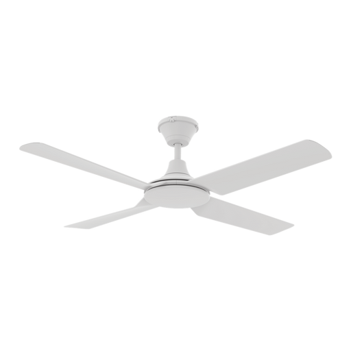 Buy DC Ceiling Fans Australia Fresco DC Ceiling Fan 52" White ABS Polymer Blades - 60081
