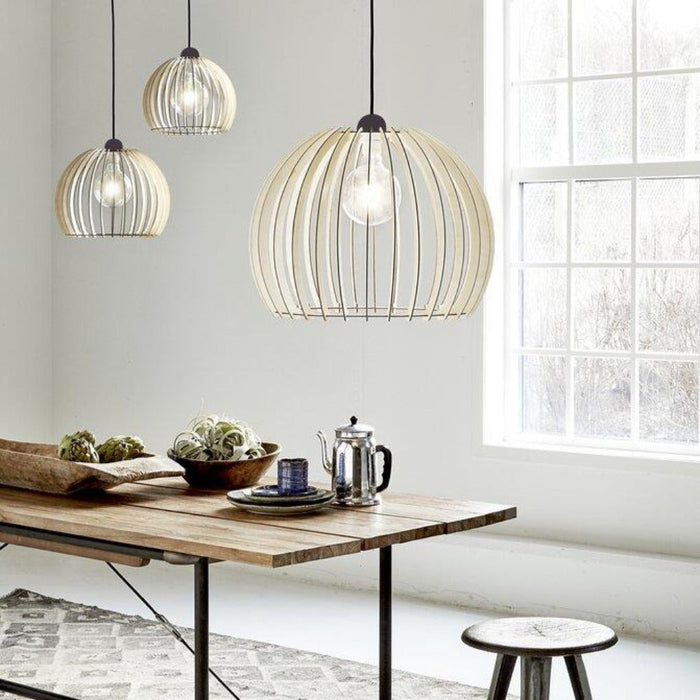 Buy Pendant Lights Australia Chino 1 Light Small Pendant Nature (Brown) - 84823014