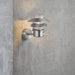 Buy Security Wall Lights Australia Blokhus 1 Light Wall Light With Sensor Stainless Steel - 25031034
