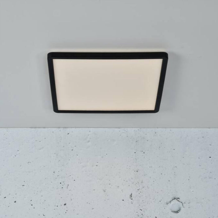 Buy LED Oyster Lights Australia Oja 14.5W Dual Colour IP54 Square LED Oyster Light Black - 2015066103