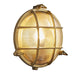 Buy Bunker Lights Australia Polperro 1 Light Bunker Light Brass - 49021035