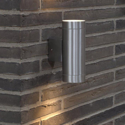 Buy Up / Down Wall Lights Australia Tin Maxi Up/Down Wall Light Aluminium - 21519929